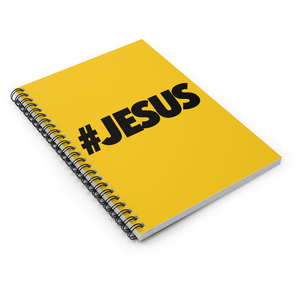 #Jesus Yellow Notebook - 7.0